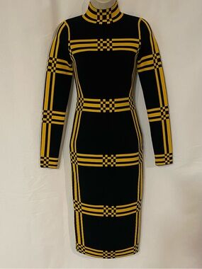 Fashion Nova Luxe Bodycon Dress Abbie Knit Midi Dress